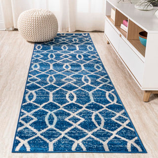 Perseus Asilah Ogee Fretwork Area Rug