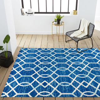 Perseus Asilah Ogee Fretwork Area Rug