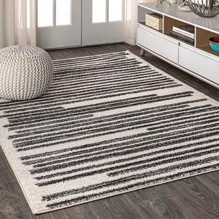 Brunei Khalil Modern Berber Stripe Area Rug