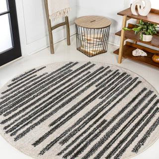 Brunei Khalil Modern Berber Stripe Area Rug