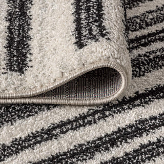 Brunei Khalil Modern Berber Stripe Area Rug