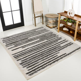 Brunei Khalil Modern Berber Stripe Area Rug