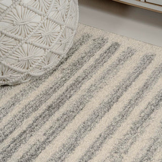 Brunei Khalil Modern Berber Stripe Area Rug