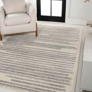 Brunei Khalil Modern Berber Stripe Area Rug