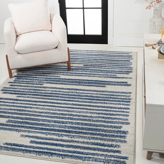 Brunei Khalil Modern Berber Stripe Area Rug