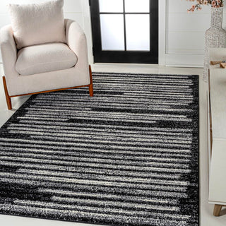 Brunei Khalil Modern Berber Stripe Area Rug