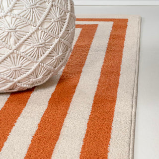 Madly Modern Classic Mitre Stripe Area Rug