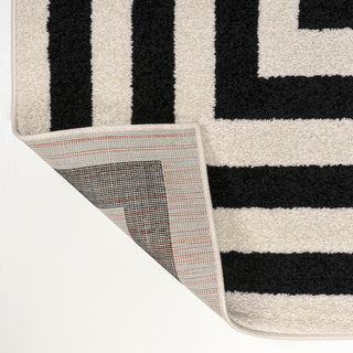 Madly Modern Classic Mitre Stripe Area Rug