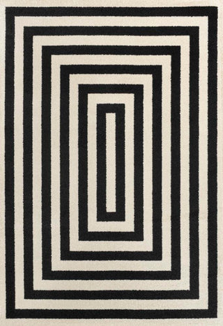 Madly Modern Classic Mitre Stripe Area Rug