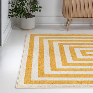 Madly Modern Classic Mitre Stripe Area Rug