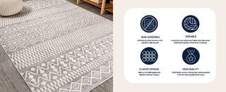 Orion Ifrane Berber Geometric Stripe Area Rug