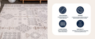 Vulpecula Bhalil Berber Diamond Geometric Area Rug