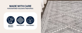 Palmerston Rih Moroccan Style Diamond Area Rug