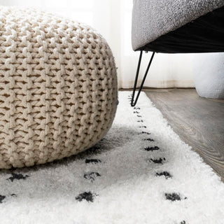 Napier Pele Modern Geometric Dot Area Rug