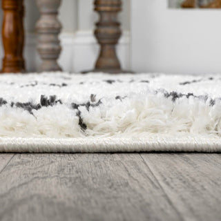 Whangarei Calvia Moroccan Diamond Shag Area Rug