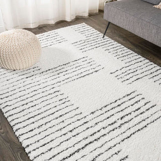 Invercargill Petra Abstract Stripe Geometric Area Rug