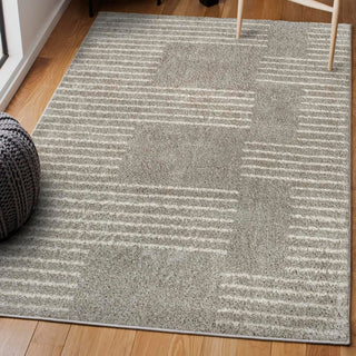 Invercargill Petra Abstract Stripe Geometric Area Rug