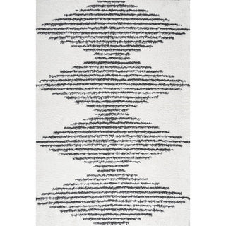 Hastings Elm Diamond Stripe Geometric Area Rug