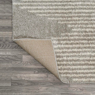 Hastings Elm Diamond Stripe Geometric Area Rug