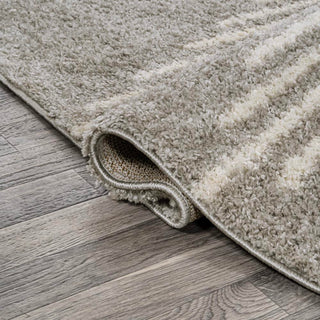 Hastings Elm Diamond Stripe Geometric Area Rug