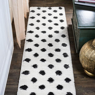 Gisborne Pere Modern Dot Shag Area Rug