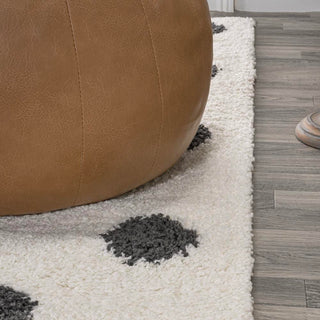 Gisborne Pere Modern Dot Shag Area Rug