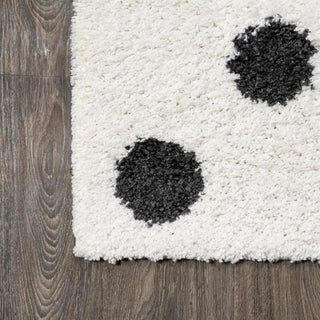 Gisborne Pere Modern Dot Shag Area Rug