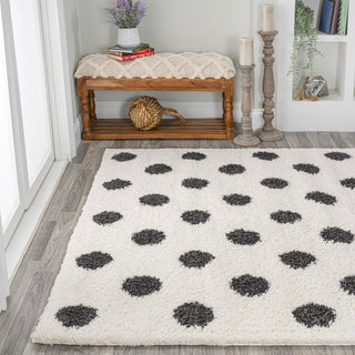 Gisborne Pere Modern Dot Shag Area Rug