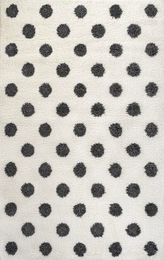 Gisborne Pere Modern Dot Shag Area Rug