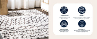 Wagin Aksil Moroccan Diamond Area Rug