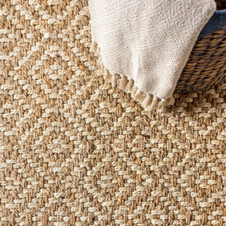 Falster Hira Hand Woven Diamond Area Rug