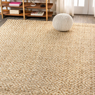 Falster Hira Hand Woven Diamond Area Rug