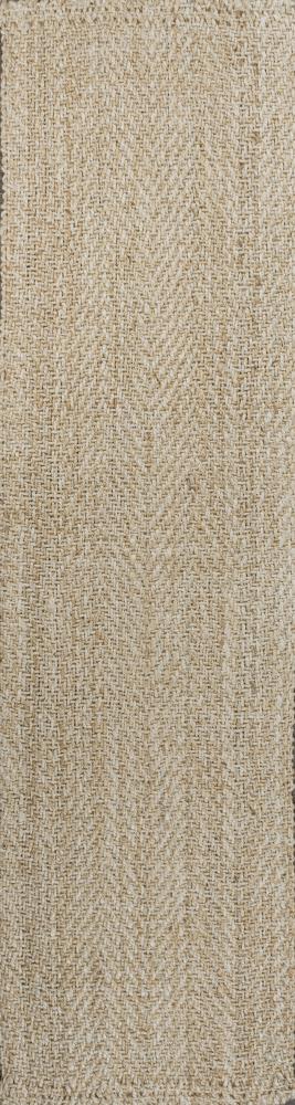 Lolland Hand Woven Herringbone Chunky Jute Area Rug