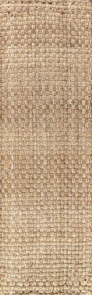 Malinn Hand Woven Boucle Chunky Jute Area Rug