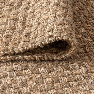 Malinn Hand Woven Boucle Chunky Jute Area Rug