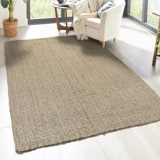 Malinn Hand Woven Boucle Chunky Jute Area Rug