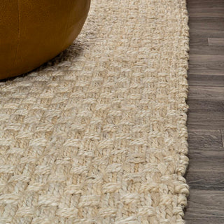 Malinn Hand Woven Boucle Chunky Jute Area Rug