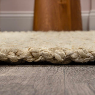 Malinn Hand Woven Boucle Chunky Jute Area Rug