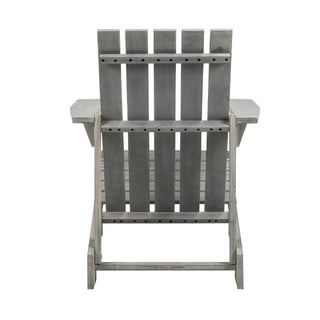 Sandy Outdoor Patio Modern Acacia Wood Adirondack Chair