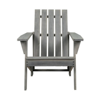 Sandy Outdoor Patio Modern Acacia Wood Adirondack Chair