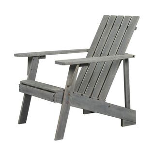 Sandy Outdoor Patio Modern Acacia Wood Adirondack Chair