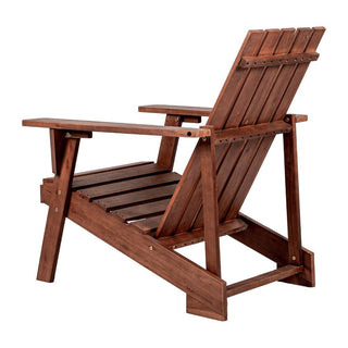 Sandy Outdoor Patio Modern Acacia Wood Adirondack Chair