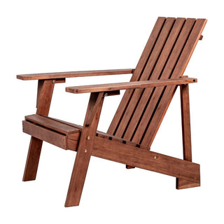 Sandy Outdoor Patio Modern Acacia Wood Adirondack Chair