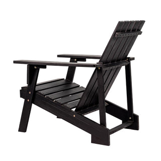 Sandy Outdoor Patio Modern Acacia Wood Adirondack Chair