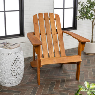 Swami Outdoor Patio Acacia Wood Adirondack Chair