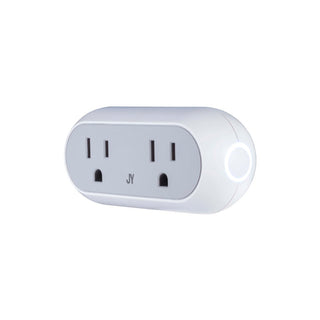 Jamie Smart Dual Plug - WiFi Remote App Control for Lights & Appliances; Compatible with Alexa and Google Home Assistant, No Hub Required