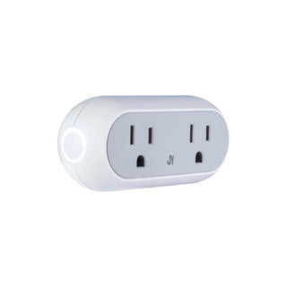 Jamie Smart Dual Plug - WiFi Remote App Control for Lights & Appliances; Compatible with Alexa and Google Home Assistant, No Hub Required