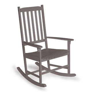 Rocco Slat-Back Outdoor Rocking Chair