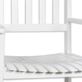 Rocco Slat-Back Outdoor Rocking Chair