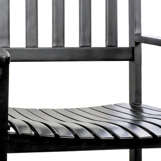 Rocco Slat-Back Outdoor Rocking Chair